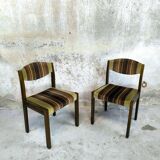 Pair of vintage self chairs