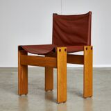 Set of Monk Chairs by Afra and Tobia Scarpa for Molteni, 1973