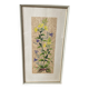 Painting on Japanese paper, herbarium style, 20 cm x 37 cm