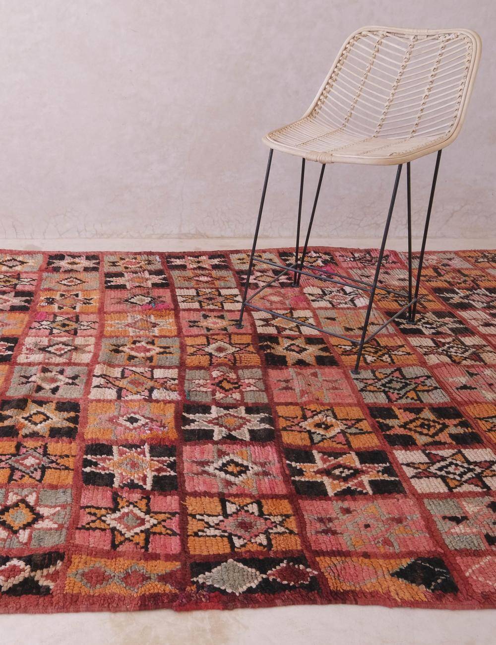 Vintage Berber rug - 380 x 179 cm