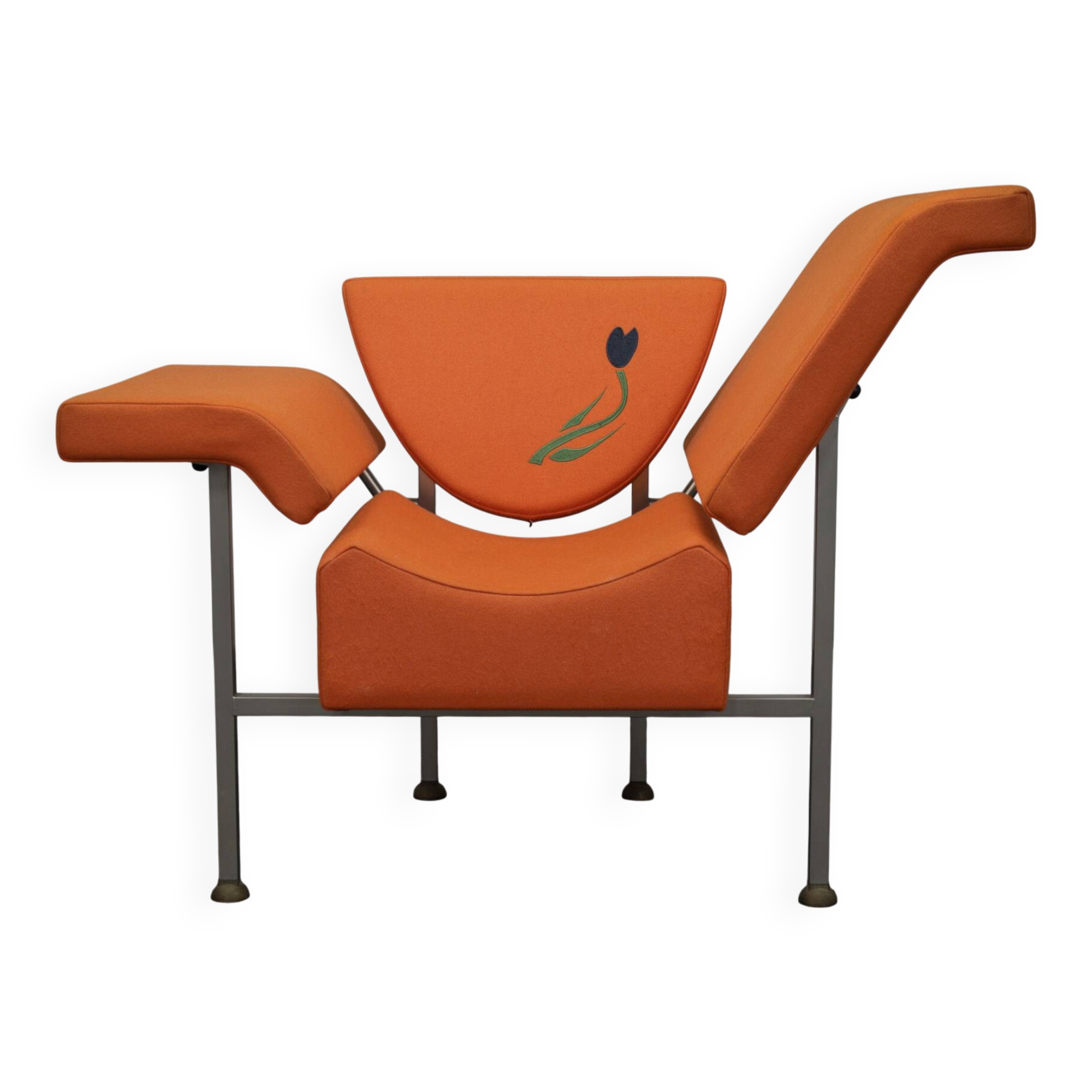 "Fauteuil 'Groeten uit Holland' par Rob Eckhardt, années 1980"