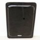 Black lacquered sheet metal tray