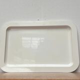 Postmodern Italian plastic plateau by Guzzini, 1980s.