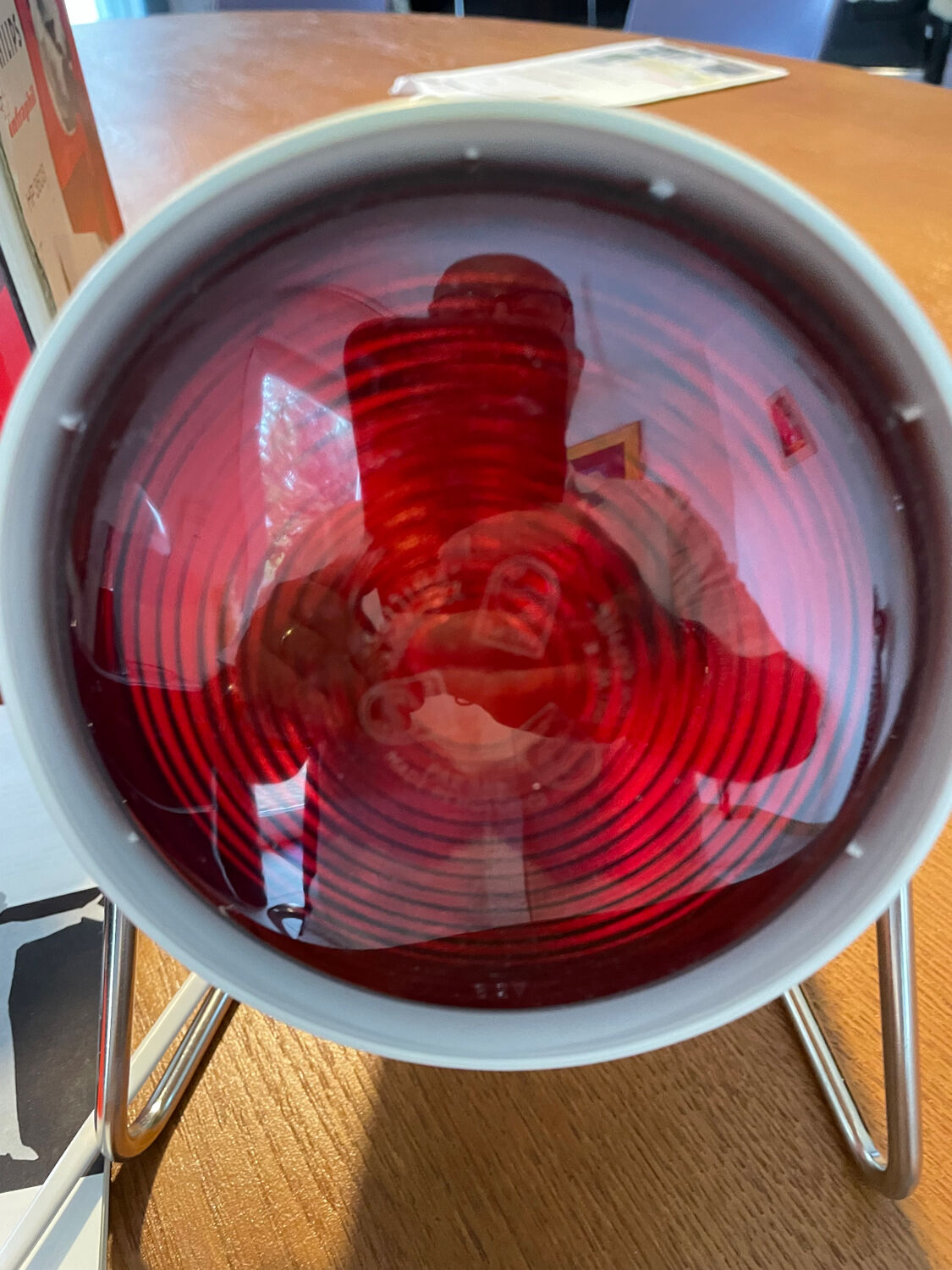 Infrafil lamp by Charlotte Perriand