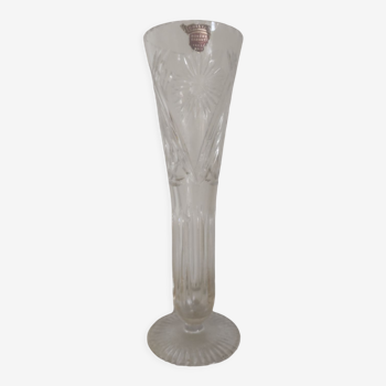 Vase en cristal bohème