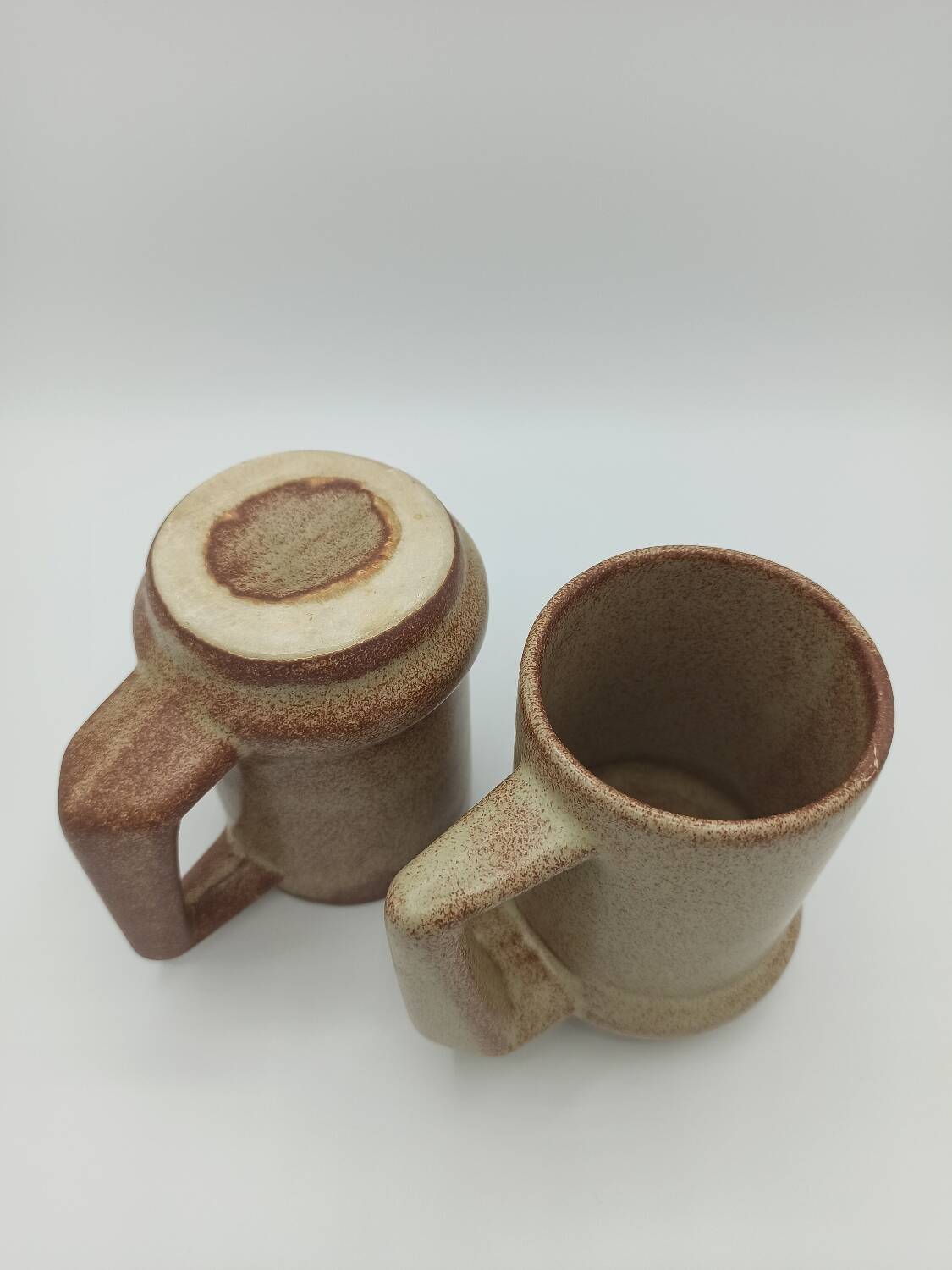 Stoneware mugs, 70s