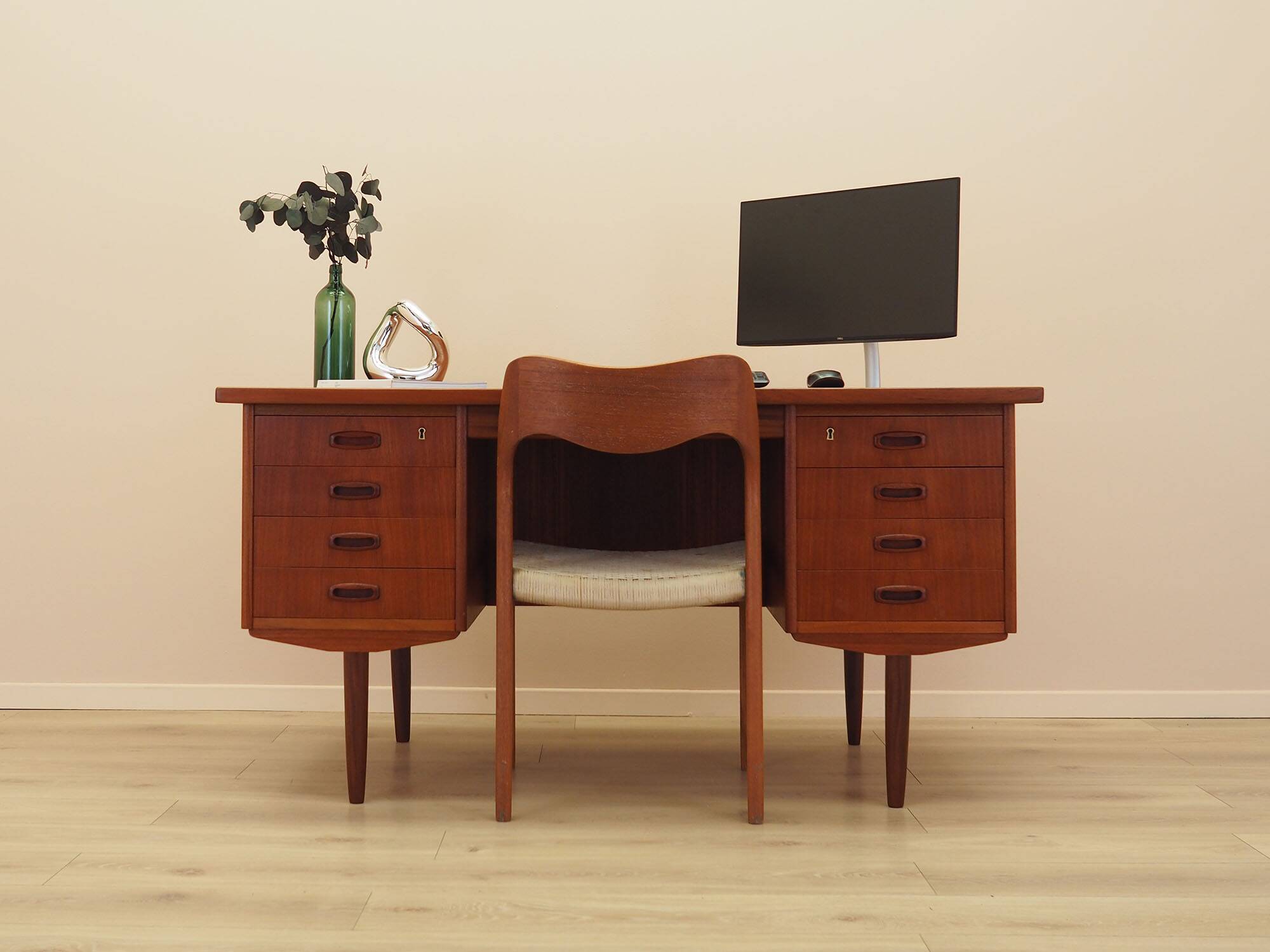 Teak desk, Danish design, 1970s, made in Denmark