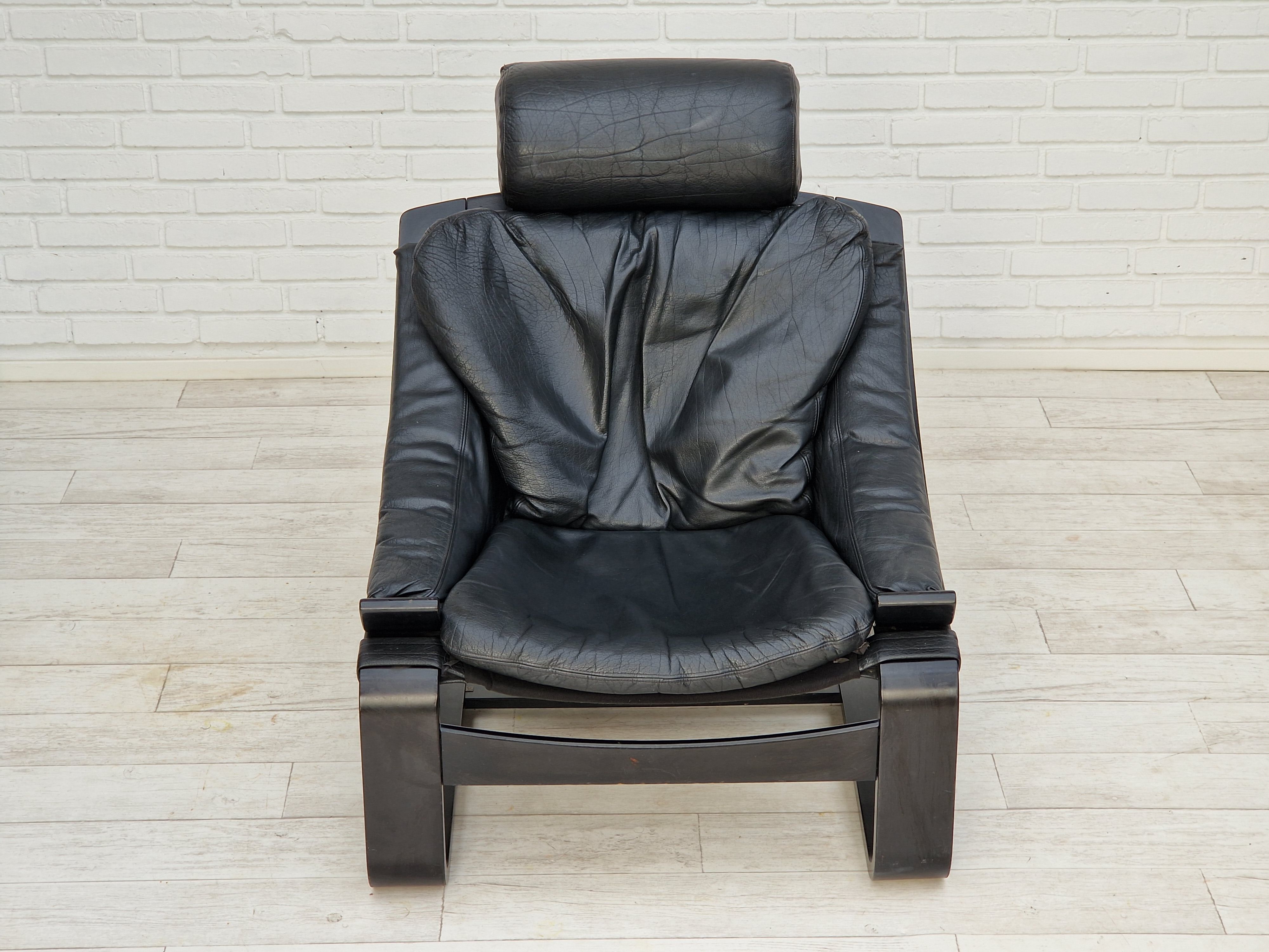 Set de 2 fauteuils Kroken par Ake Fribyter pour Nelo Suède années 1970