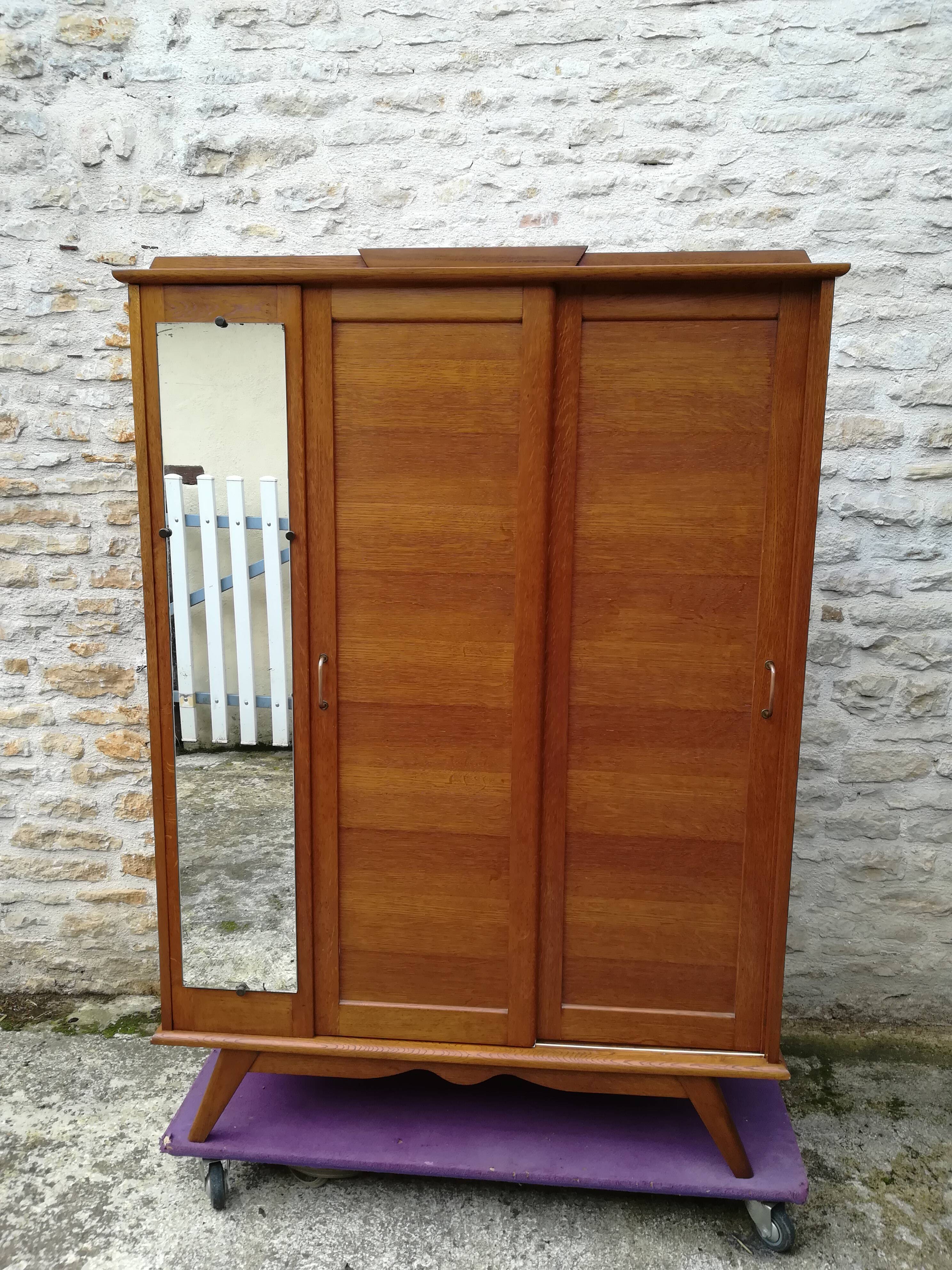 Wardrobe compass feet, 50s