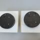 Pair of wall lamps "Staff" years 70
