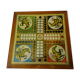 Box of 4 board games small horses, geese ...