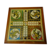 Box of 4 board games small horses, geese ...