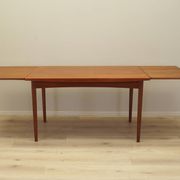 Table en teck, design danois, années 1960, fabriquée au Danemark