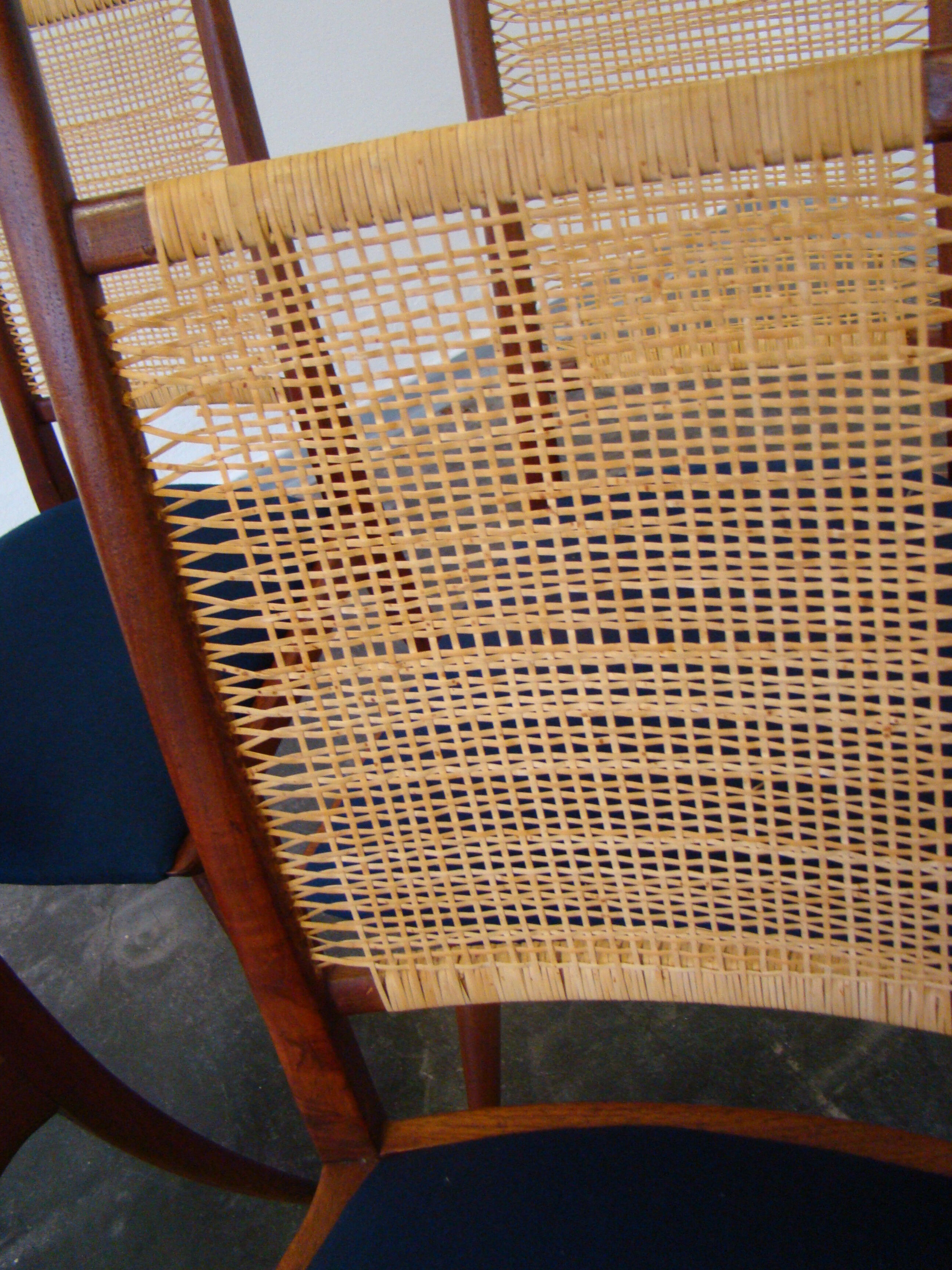 Quatre chaises vintage pour Lubcke