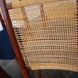 Quatre chaises vintage pour Lubcke