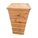 Pine chest of drawers
