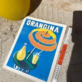 Vintage Orangina poster