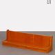 Vintage wall shelf, Czech work, 1960s
