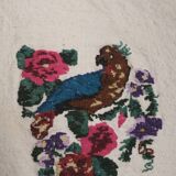 Vintage Turkish rug from Oushak, hand-woven 115x144 cm