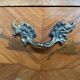 Pair of Louis XV style bedside tables in marquetry
