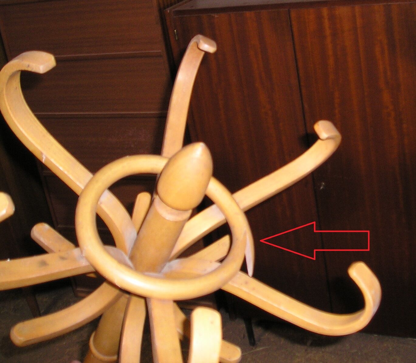 Baumann parrot coat rack