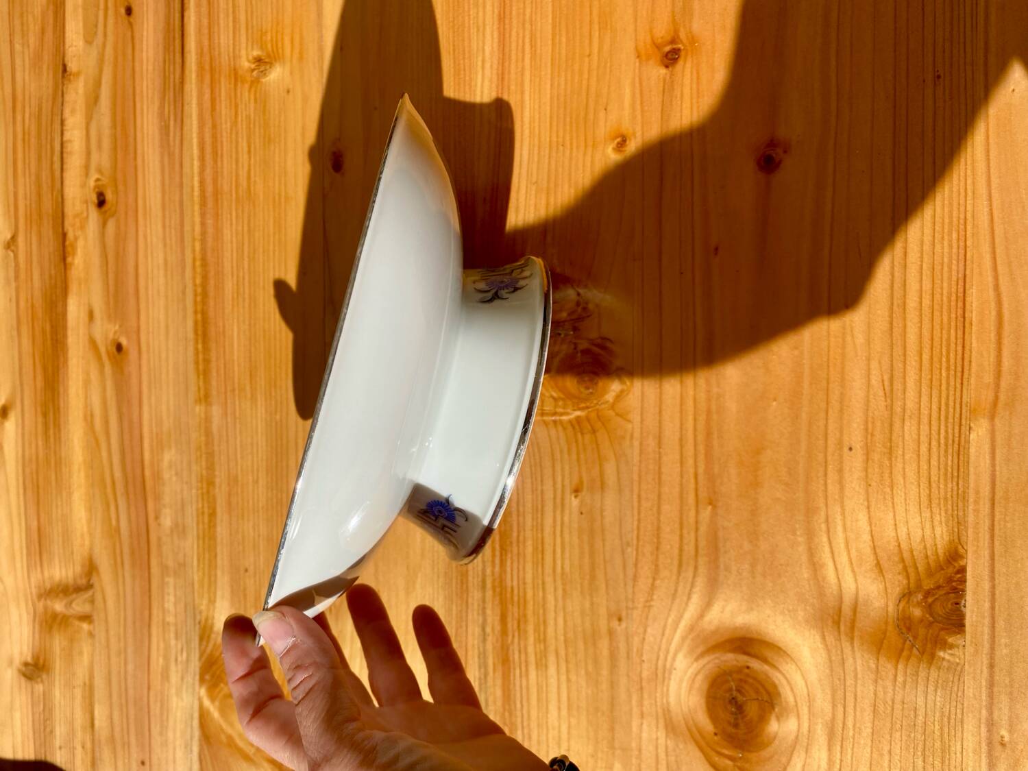 Limoges porcelain presentation cup