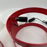 Joe Colombo, space age set of 2 mod. KD27 table lamps, Kartell Italy 1970s