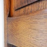 Brutalist Massive Oak chest of drawers - 1960s