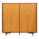 Vintage 4-door wardrobe / linen cabinet from the 1960s or 70s