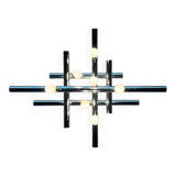 Mid-century Swiss space-age wall lamps or ceiling lights by Temde, 1960s.