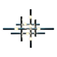 Mid-century Swiss space-age wall lamps or ceiling lights by Temde, 1960s.