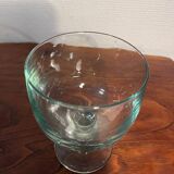 Coupe en verre bullé