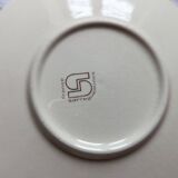4 Sarraguemines plates and saucers