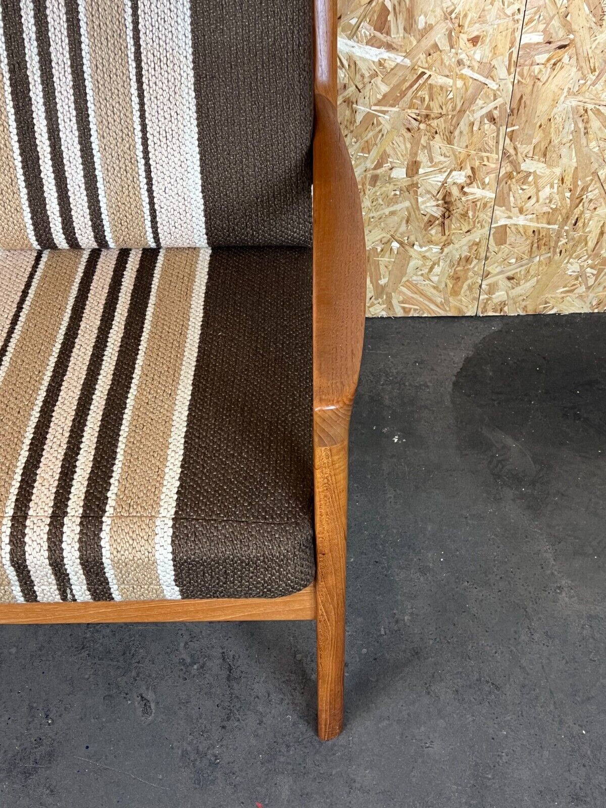 Two-seater canapé by Ole Wanscher, Cado, France & its Danish design, 60s 70s teak.