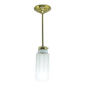 Mid-century pendant lamp from Polam, 1950s