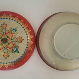 Box flowery decoration