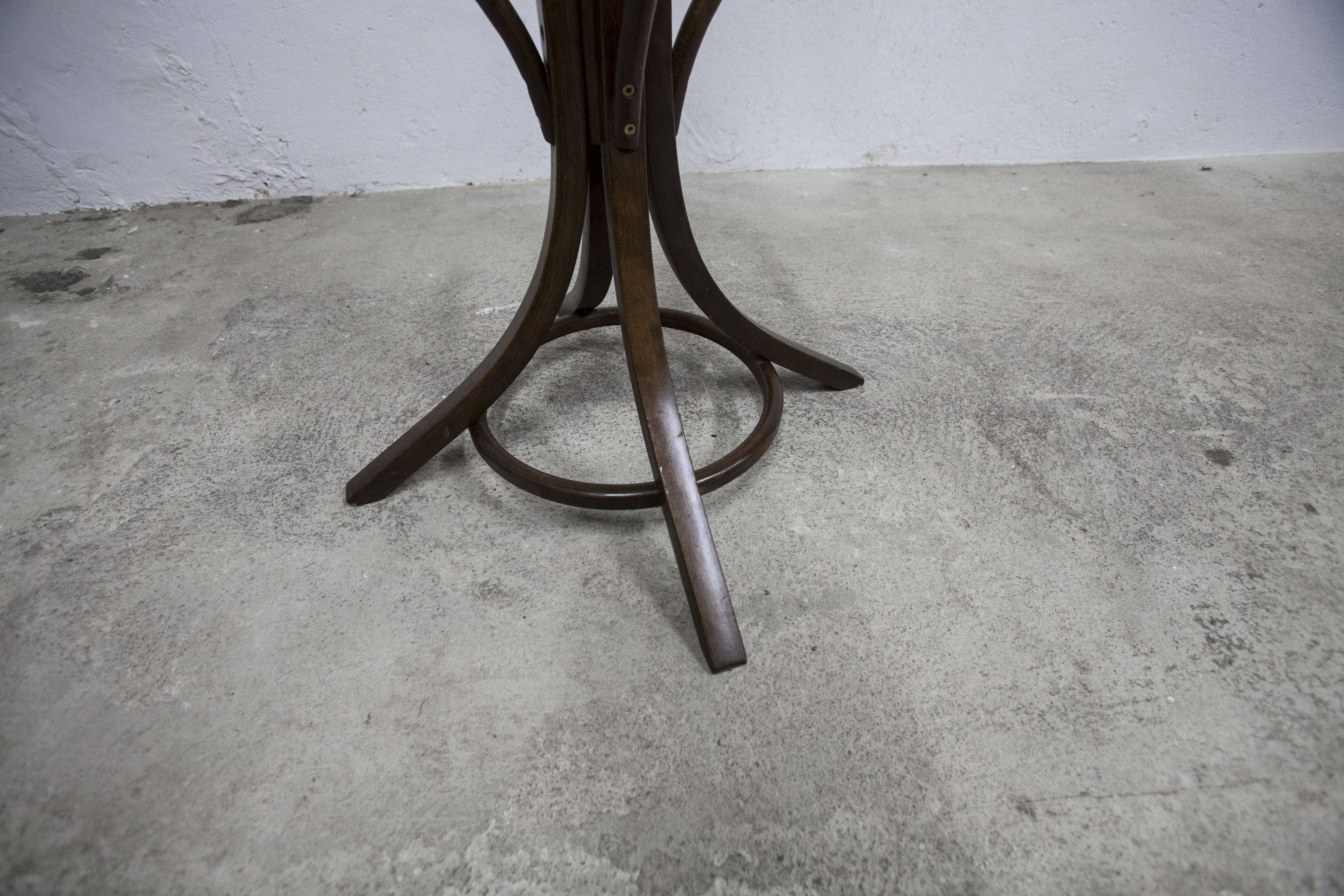 Baumann parrot coat rack 1970 dark oak