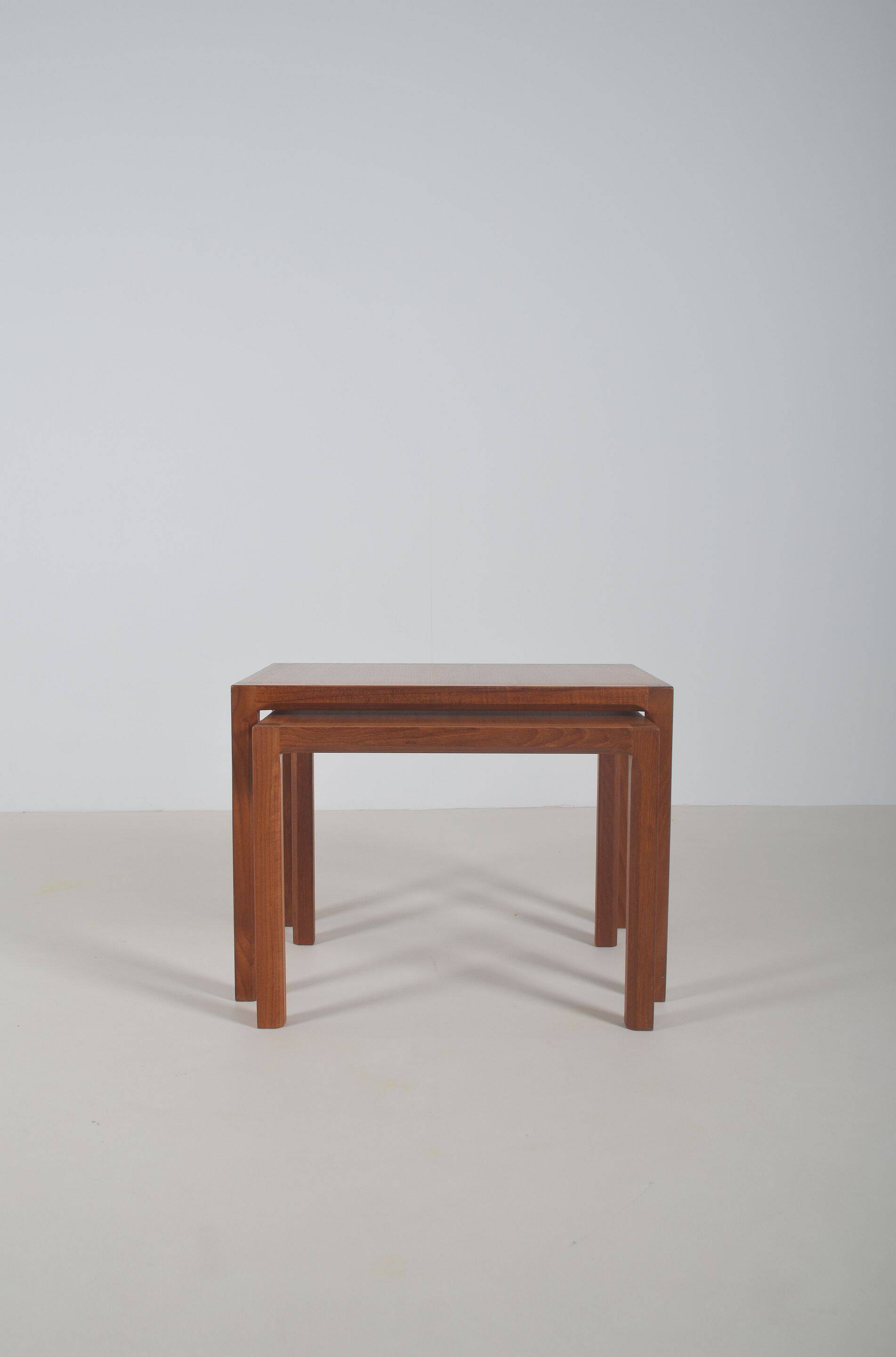 Set of Danish nesting tables by Kai Kristiansen for Vildbjerg Møbelfabrik,
