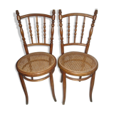 Old pair Ungvár Bistro Chair