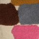 Vintage Moroccan rug with pop colours from the 1970s.