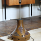1960 Accolay ceramic and resin floor lamp