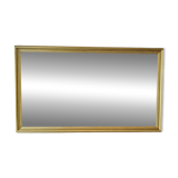 Large golden panoramic mirror