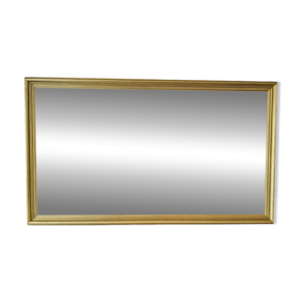 Large golden panoramic mirror