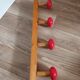 Vintage wall coat rack