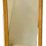 Louis Philippe mirror in wood and patinated stucco 19th century