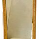 Louis Philippe mirror in wood and patinated stucco, 19th century.