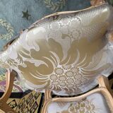 Paire de fauteuils cabriolets de style Louis XV