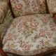 Antique Voltaire armchair with 4-position reclining backrest