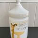 Bathroom pot in opaline art deco