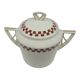 Sugar Art Deco porcelain Limoges
